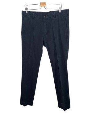 Polo Ralph Lauren Mens Navy Slim Fit Pants 36x34 100% Pima Cotton